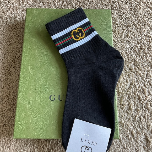 Gucci Logo Socks - Picture 1 of 3